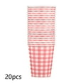 thumbnail image 3 of tredstone Checkered disposable tableware, 3 of 9