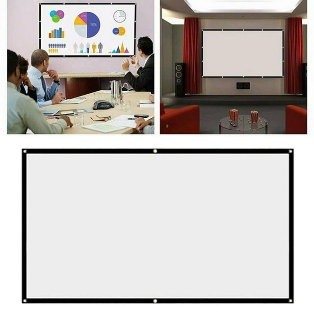 Pantalla de Proyector Plegable 60-120 '' /4: 3 para Movie Cinema Outdoor Camping , 72 pulgadas 4: 3