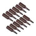 thumbnail image 5 of Uxcell 1/4" Hex Shank 1" Length T10 S2 Steel Torx Screwdriver Bit 12 Pack, 5 of 5