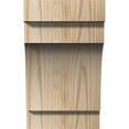 thumbnail image 2 of 6"W x 6"D x 10"H Mediterranean Rough Sawn Corbel, Douglas Fir, 2 of 9