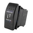 thumbnail image 1 of For 12v 20a Winch In Winch Out Onoffon Rocker Switch 7 Pin Led Blue, 1 of 5