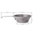 thumbnail image 1 of Bol Pliable Ultraléger en Titane pour Camping Randonnée, 1 of 9