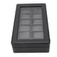 thumbnail image 1 of Organizador de relojes Jadeshay Caja de 12 relojes Negro, 1 of 8