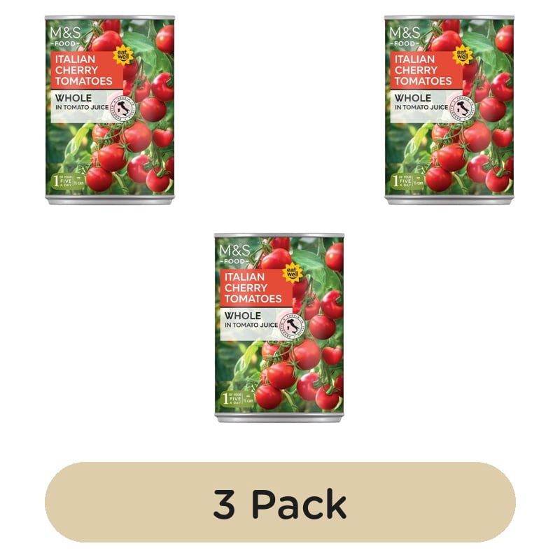 M&S Italian Cherry Tomatoes 400g, British Import (Pack of 3)