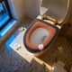 thumbnail image 5 of Asiento de inodoro para decoración del hogar, grueso y con asa, para invierno, lavable, de punto, para baño, 5 of 6