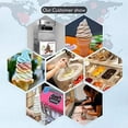 thumbnail image 2 of Kolice Commercial ETL 5 Flavors Floor Stand Gelato Soft Serve Ice Cream Machine, 2 of 8