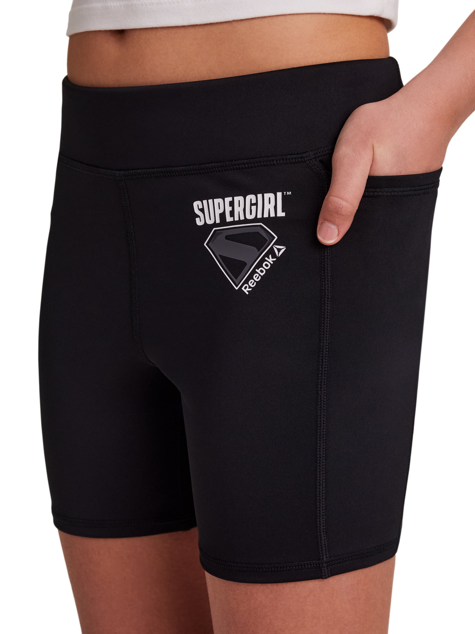 Reebok Girl’s Performance Supergirl Bike Short, Sizes 4-18