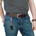 thumbnail image 3 of Jeep Grand Cherokee Silver Carabiner-style Snap Hook Metal Key Chain, 3 of 5