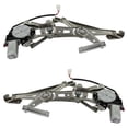 thumbnail image 4 of New Rear Left and Rear Right Window Regulator Compatible With Subaru Legacy i 4 Cyl 2.5L Legacy GT spec.B 4 Cyl 2.5L 2005-2009 By SU1550108 SU1551108 62222AG01A-PFM 62222AG00A-PFM, 4 of 7