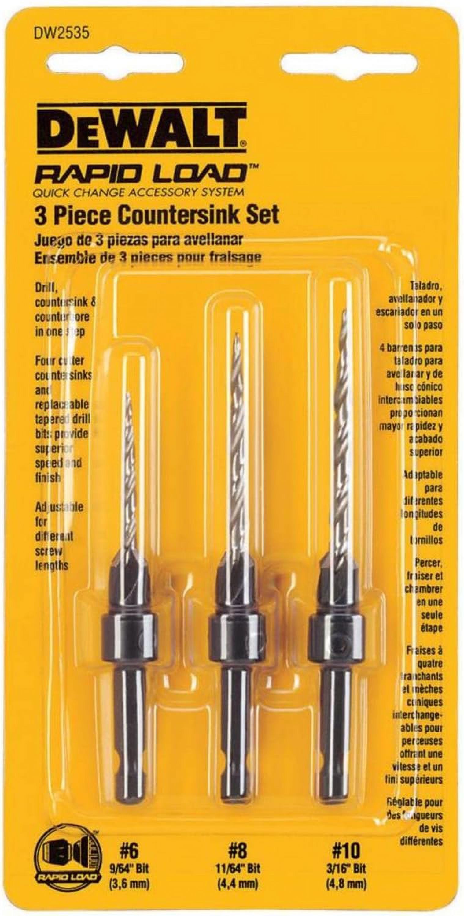DEWALT DWA5856 10-Inch SDS Max Carbide Bushing Tool - Heavy-Duty Demolition Chisel For Concrete And Masonry