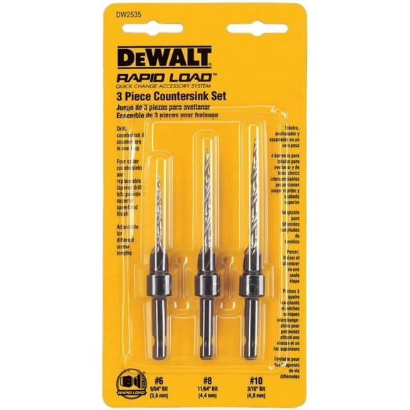 DeWalt 3 Countersink 6,8,10