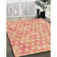 thumbnail image 2 of Ahgly Company Indoor Rectangle Patterned Bright Orange Area Rugs, 2' x 5', 2 of 6