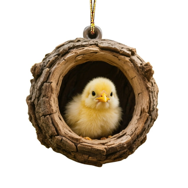 Decoraciones de Árbol de Navidad Impresión de Animales de Navidad Regalos de Navidad Colgantes para la Familia Y los Colegas Decoración Del Árbol de Navidad