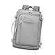 thumbnail image 4 of Mochila de viaje grande para mujer y hombre, bolsa de lona, ​​bolsa de almacenamiento, mochila informal Gris, 4 of 9