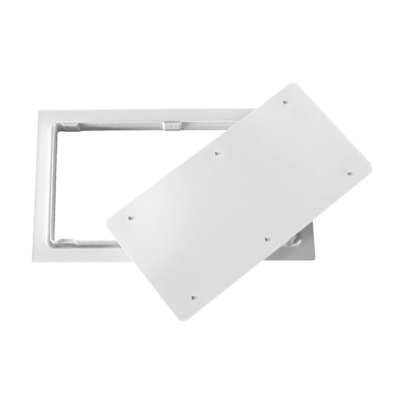 ICC-ES Certified Flood Vent - FEMA, NFIP and ICC Compliant - White (Solid - for 8" x 16" Openings)