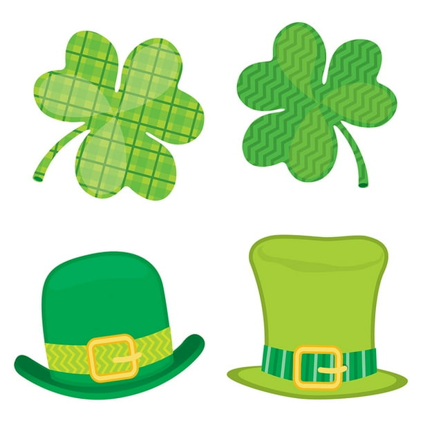 cardboard cut outs for st patricks day