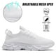 thumbnail image 2 of Zapatillas de tenis EGMPDA para hombre, para correr, blancas, talla 40-46, 2 of 7