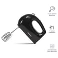 thumbnail image 5 of AIWA 5-Speed Electric Hand Mixer, 150W Handheld Kitchen Mixer with Stainless Steel Dishwasher-Safe Beaters, Black, 5 of 11
