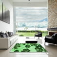thumbnail image 6 of Ahgly Company Indoor Rectangle Patterned Deep Emerald Green Area Rugs, 7' x 10', 6 of 6