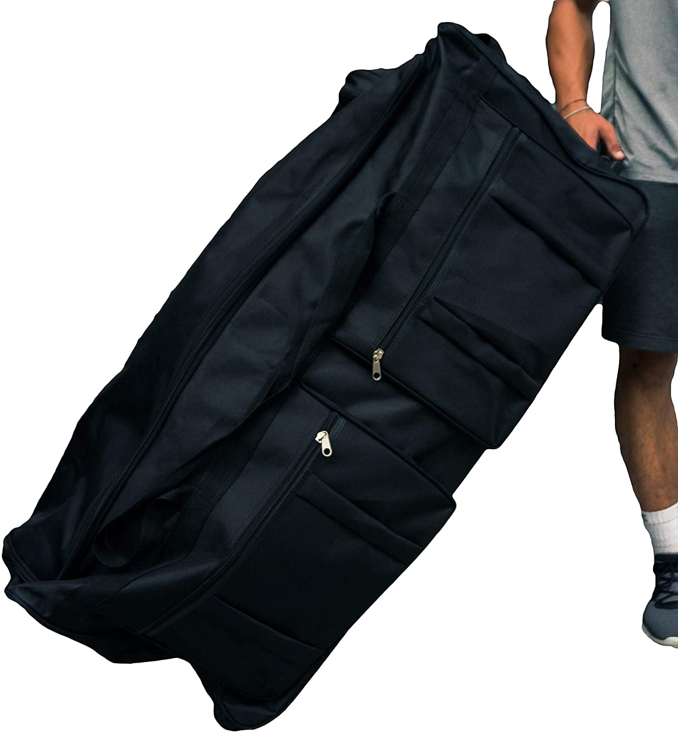 Gothamite 42-inch Rolling Duffle Bag with Wheels, XL Duffle Bag With ...