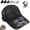 Black, variant on Solar Rechargeable Peaked Cap, Hat with Fans Solar Power, Baseball Cap with Built-in Fan, 3-Speed for Outdoor Activities