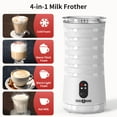 thumbnail image 6 of Milk Frother, Miroco Electric Milk Steamer Soft Foam Maker Non-Stick Interior, Strix Control, 6 of 8