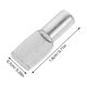 thumbnail image 2 of PAMINGONO 60Ud Soportes De Plata Para Estantes Usados En Gabinetes Y Librerías Material Resistente, 2 of 8