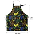 thumbnail image 6 of Goofa Game Play Printed Waterproof Apron 33" Chef Aprons for Men Heavy Duty Chemical Work Apron Adjustable Bib Apron, 6 of 9