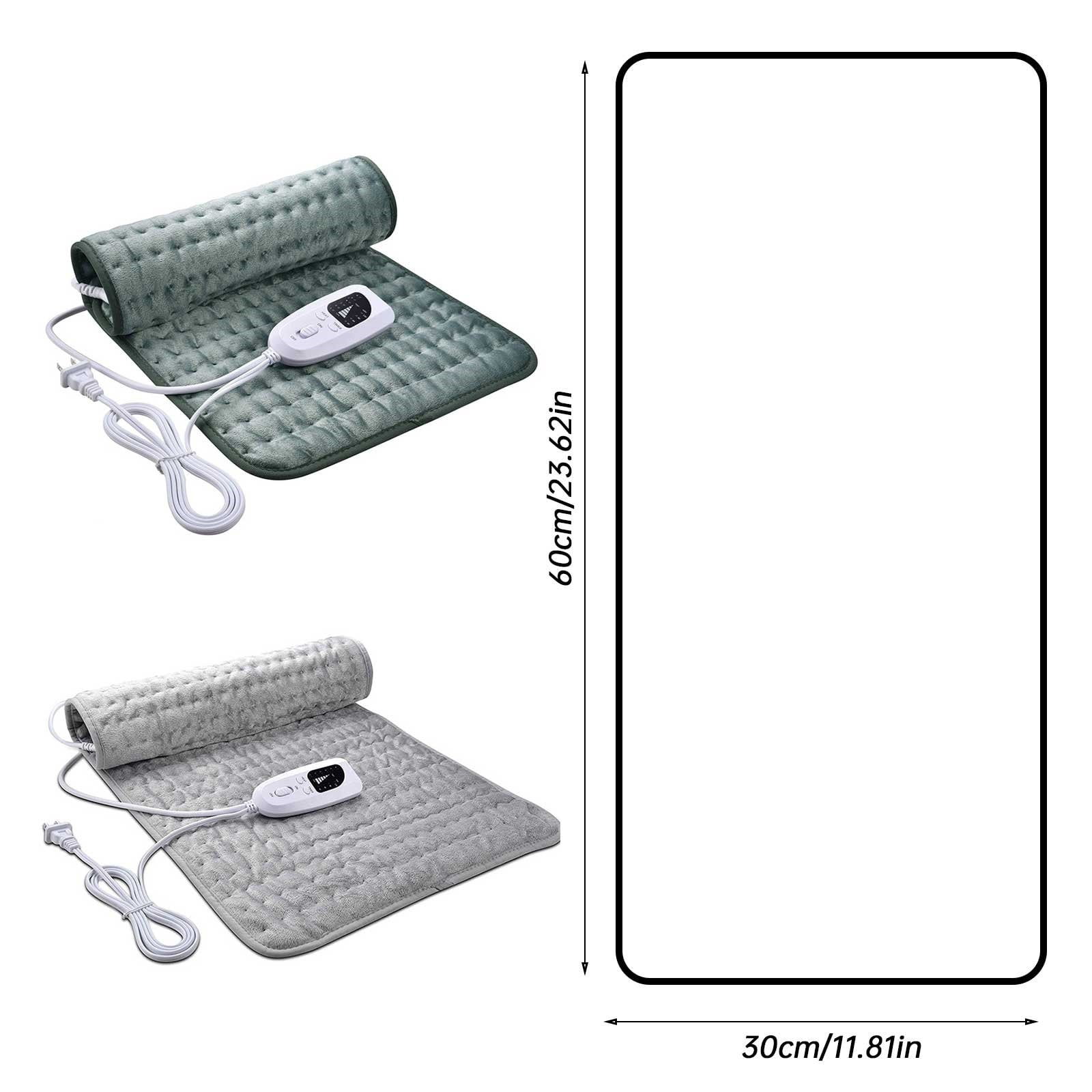 Extra Large Heating Pad for Back Shoulder Neck and Knee with 6 Fast Heating Settings Moist and Dry Heat Options Auto Shut Off and Machine Washable Design