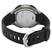 TIMEX Mens IRONMAN Classic 30 Black/Gray 38mm Sport Watch, Resin Strap
