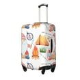 thumbnail image 2 of Balery Luggage Cover Gnome Camping Print Suitcase Covers for Luggage Elastic Washable Suitcase Protector Fits 18-32 Inch Luggage-Small, 2 of 9