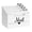 White, variant on Cosemary Wood Desk Paper Sorter with Drawer for Mail and Desk Supplies