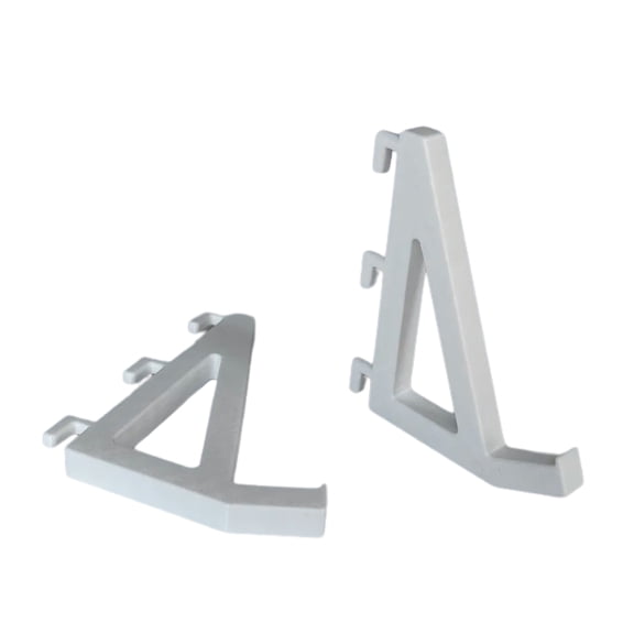 Organize Workspaces Plastic Pegboard Hook Display Stand for Keyboards and Controllers for 40mm Spacing Pegboard