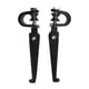 thumbnail image 1 of Reposapiés de motocicleta de aleación de aluminio, 2 uds., clavijas para Suzuki Boulevard C109R 2009, color negro, 1 of 8