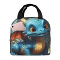 thumbnail image 1 of Easygdp Adorable Blue Baby Dragon Bolsa Térmica Premium - Tela Oxford Impermeable, Gran Capacidad, Bolsillo Frontal, Unisex para Trabajo, Escuela, Actividades al Aire Libre y Picnics, 1 of 8