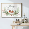 thumbnail image 6 of Winter Visitor Collection A - Framed Gallery Wrapped Holiday Canvas - 17 x 25 - Gold Frame, 6 of 9