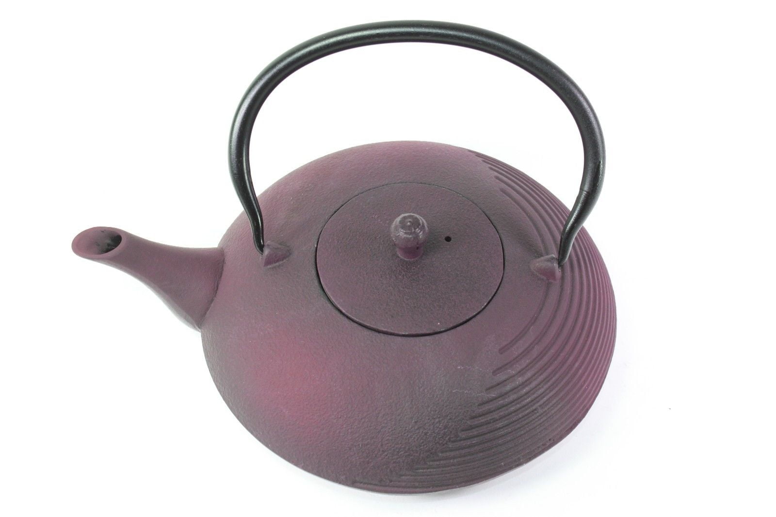 24 fl oz Purple Lantern Japanese Cast Iron Teapot Tetsubin Infuser EHD