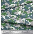 thumbnail image 3 of Soimoi Rayon Fabric Two Tone With Grey Camouflage Print Fabric by the Yard 56 Inch Wide, 3 of 3