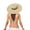 Beige, variant on Women's Wide Brim Foldable Sun Hat, Packable Roll Up Beach Straw Hat for Women, Summer Sun Cap for Vacation and Resort Wear, Floppy UV Protection Hat for Women Beige