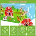 thumbnail image 3 of Farm Animal Party Tablecloth 3-Pack Disposable Plastic Table Cover 108 X 54 Inch Barnyard Theme Birthday Decorations Rectangular, 3 of 7