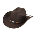 thumbnail image 2 of Sombrero de vaquero Fernando Estilo C para mujeres y hombres, 2 of 8