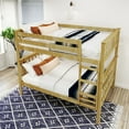 thumbnail image 6 of Plank+Beam Solid Wood Classic Full over Full Bunk Bed Bed, Natural, 6 of 9