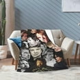 thumbnail image 5 of Blanket Alan Rickman Throw Flannel Blankets UltraSoft Micro Fleece Blanket Warm Cozy Plush Gift for Room Decoration Sofa,Office Bed car Camp Couch Beach, 5 of 9