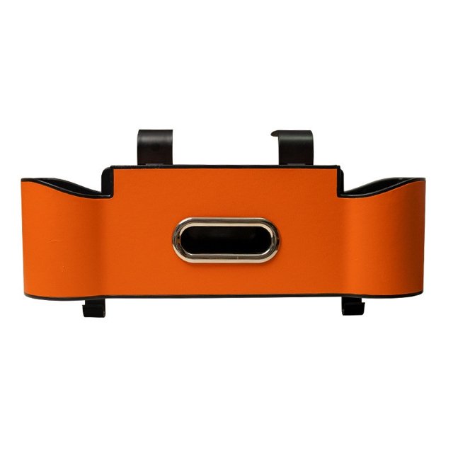 Organizador de respaldo de asiento de coche de piel de cordero con caja de almacenamiento, portavasos y ganchos para teléfonos, llaves y más - Ajuste universal para la mayoría de los vehículos