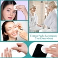 thumbnail image 6 of RAGUPEL 2000 Pcs Cotton Rounds Bulk Exfoliating Rounds for Face Makeup Remover Cotton Facial Pads for Face Makeup Removal Toner Pads, 6 of 7