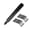 Black plus 10 blades, variant on MOMOJIA Handheld Edges Trimmer RB3000 Metal Hand Burr Deburring With Sharpness Cutter Pieces Suitable For School Workshop Needs