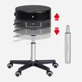 thumbnail image 3 of Taburete hidráulico rodante ajustable Master Massage Glider, 3 of 9