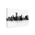 thumbnail image 3 of Trademark Fine Art Marlene Watson Providence Rhode Island Skyline BG-1 Canvas Wall Art - 12x19, 3 of 5
