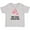 AC-Heather Grey, variant on Inktastic My Gigi Loves Me Flamingo Girls Baby T-Shirt