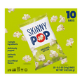 thumbnail image 3 of SkinnyPop Gluten-Free Original Popcorn, 0.5 oz Snack-Size Bags, 10 Count, 3 of 13